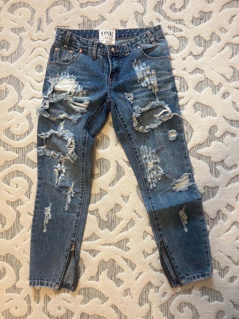 One Teaspoon Trashed Freebirds size 25